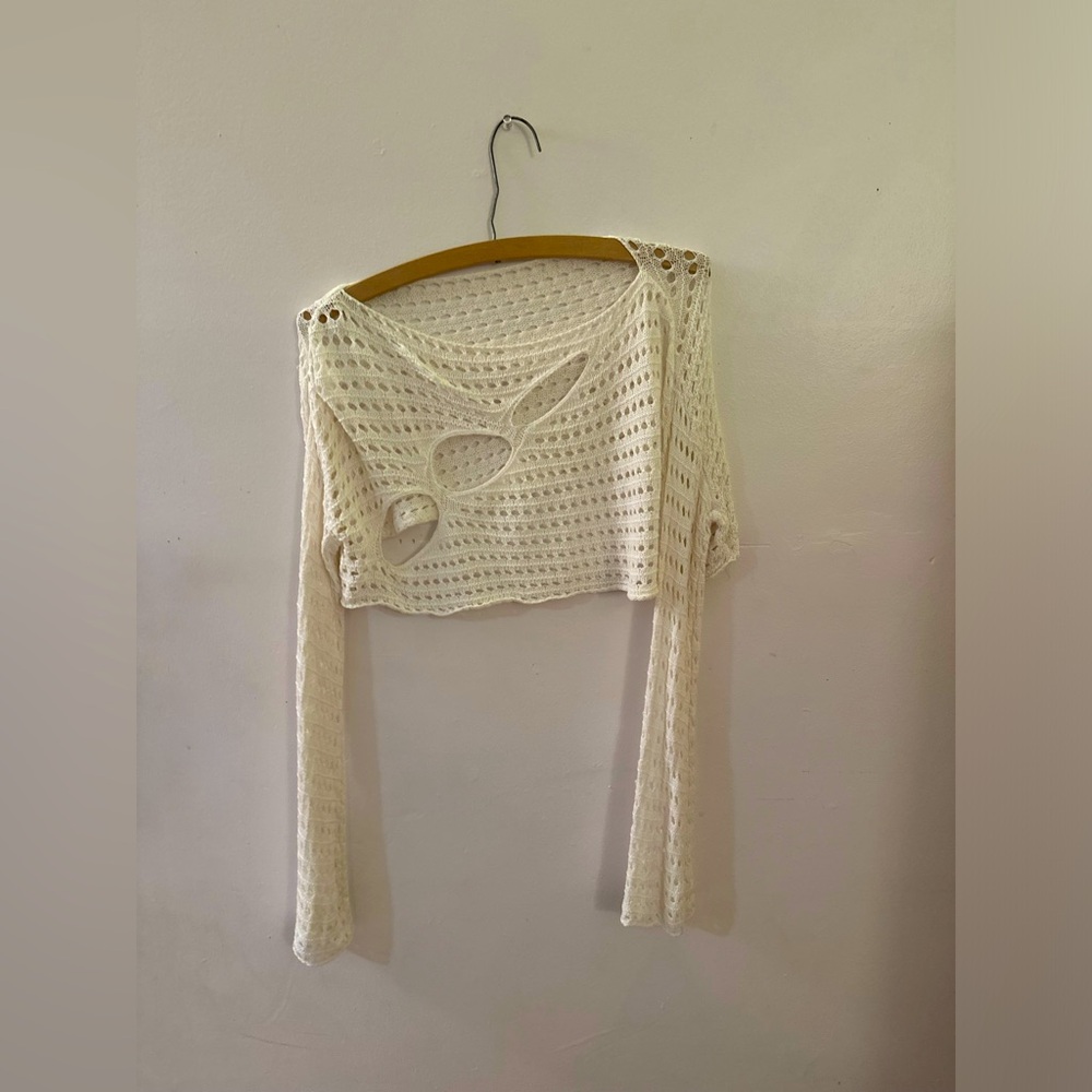 Crochet crop top